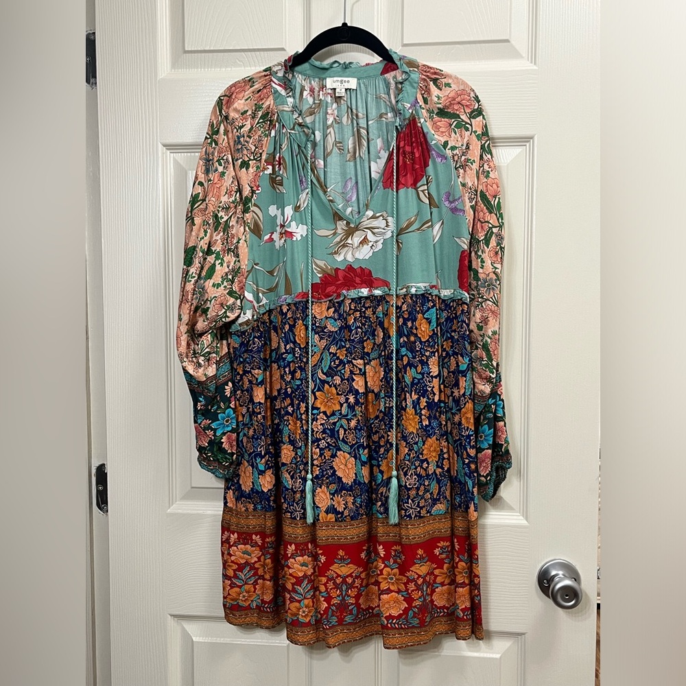 Umgee long sleeve dress